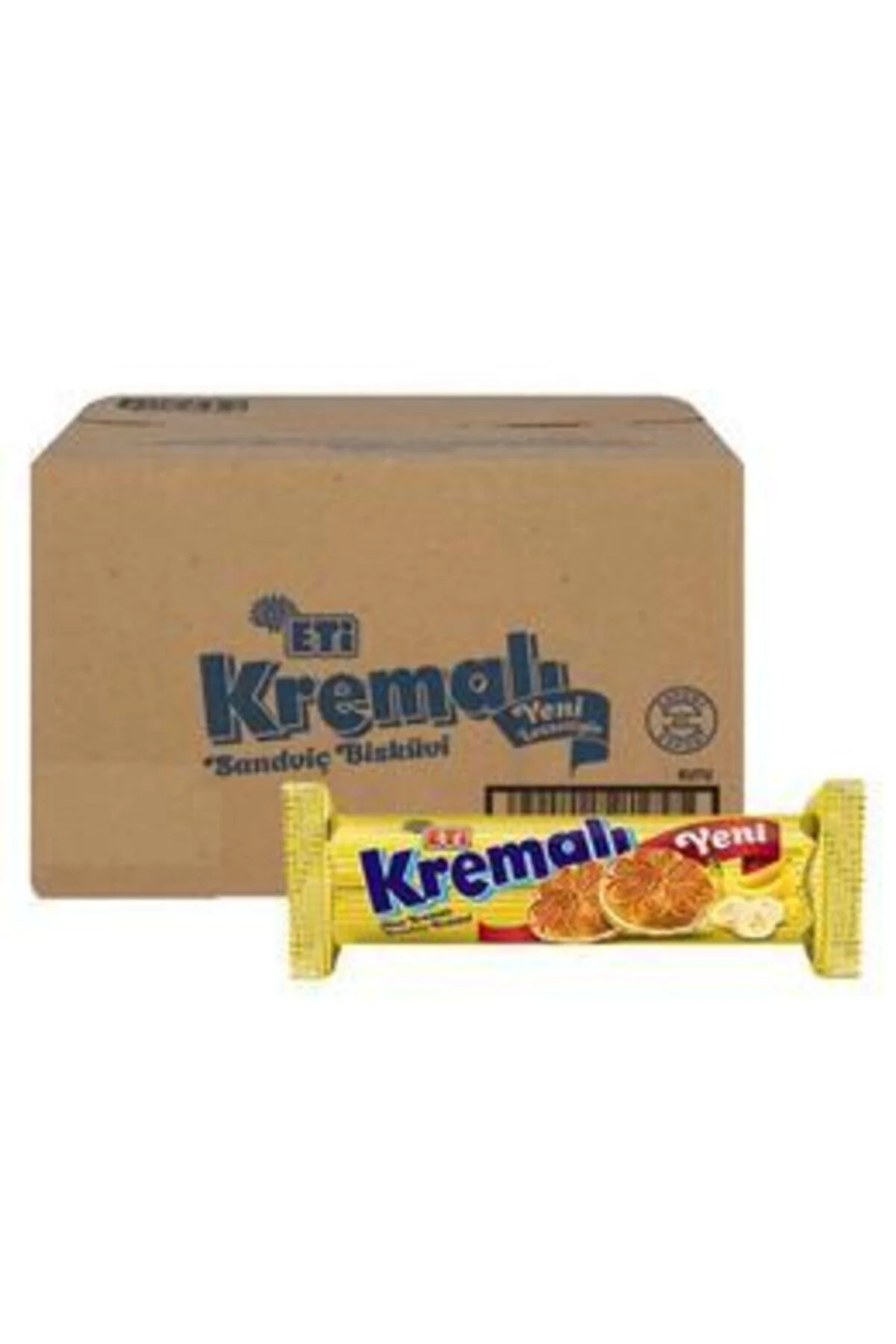 Muzlu Kremalı Sandviç Bisküvi 77 Gr. X 24 Adet