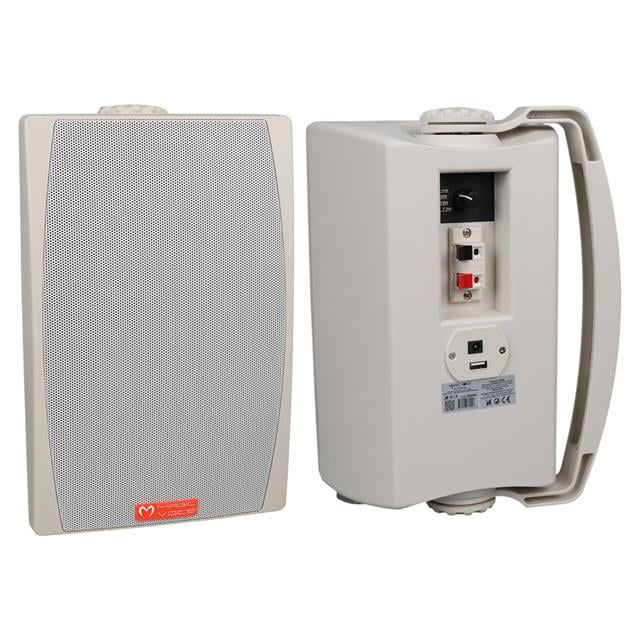 MV-03 16 CM 60 Watt Komütatörlü Hat Trafolu Beyaz Sütun Hoparlör 