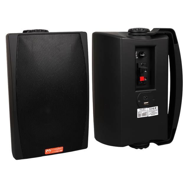 MV-03 16 CM 60 Watt Komütatörlü Hat Trafolu Siyah Sütun Hoparlör 