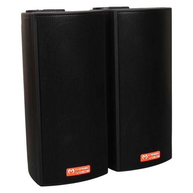 MV-19 2x7.5 CM 40 Watt Komütatörlü Hat Trafolu Siyah Sütun Hoparl