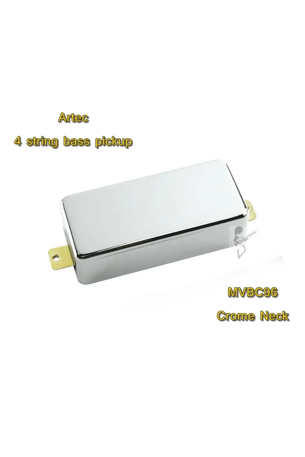 MVBC96 Bass Pickups 4 String - 4 Telli Bas için Manyetik Crome Ne