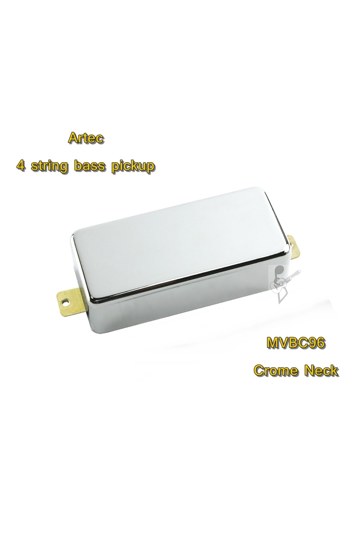 MVBC96 Bass Pickups 4 String - 4 Telli Bas için Manyetik Crome Ne