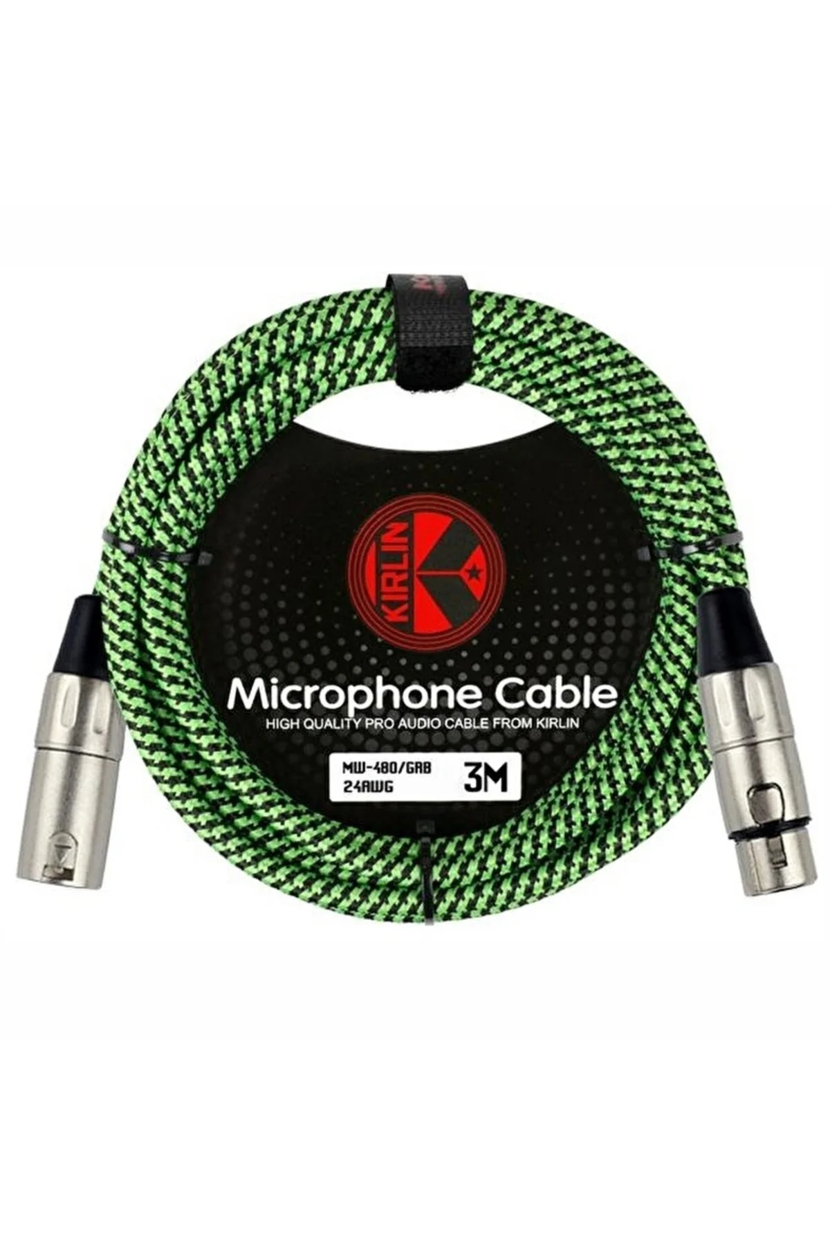 MW-480 3 Metre Mikrofon Kablosu GRB HS 24AWG MW-480 3 Metre Mikrofon Kablosu GRB HS 24AWG