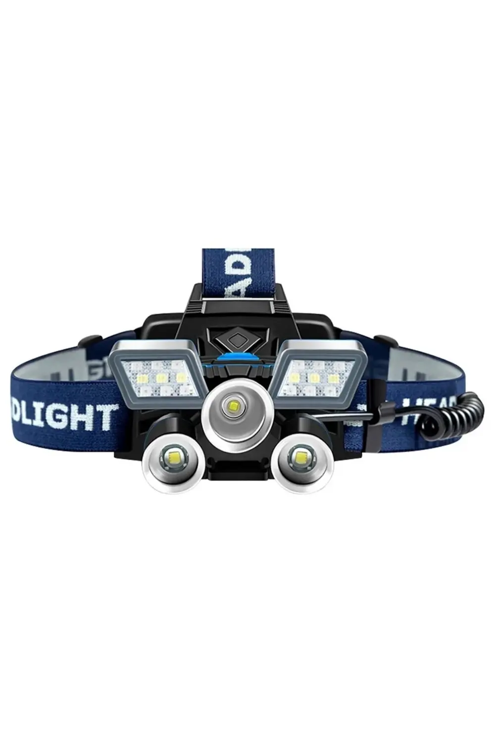 Mx-501 5 Power Ledli Su Geçirmez 18650 Pilli Şarj Edilebilir Kafa