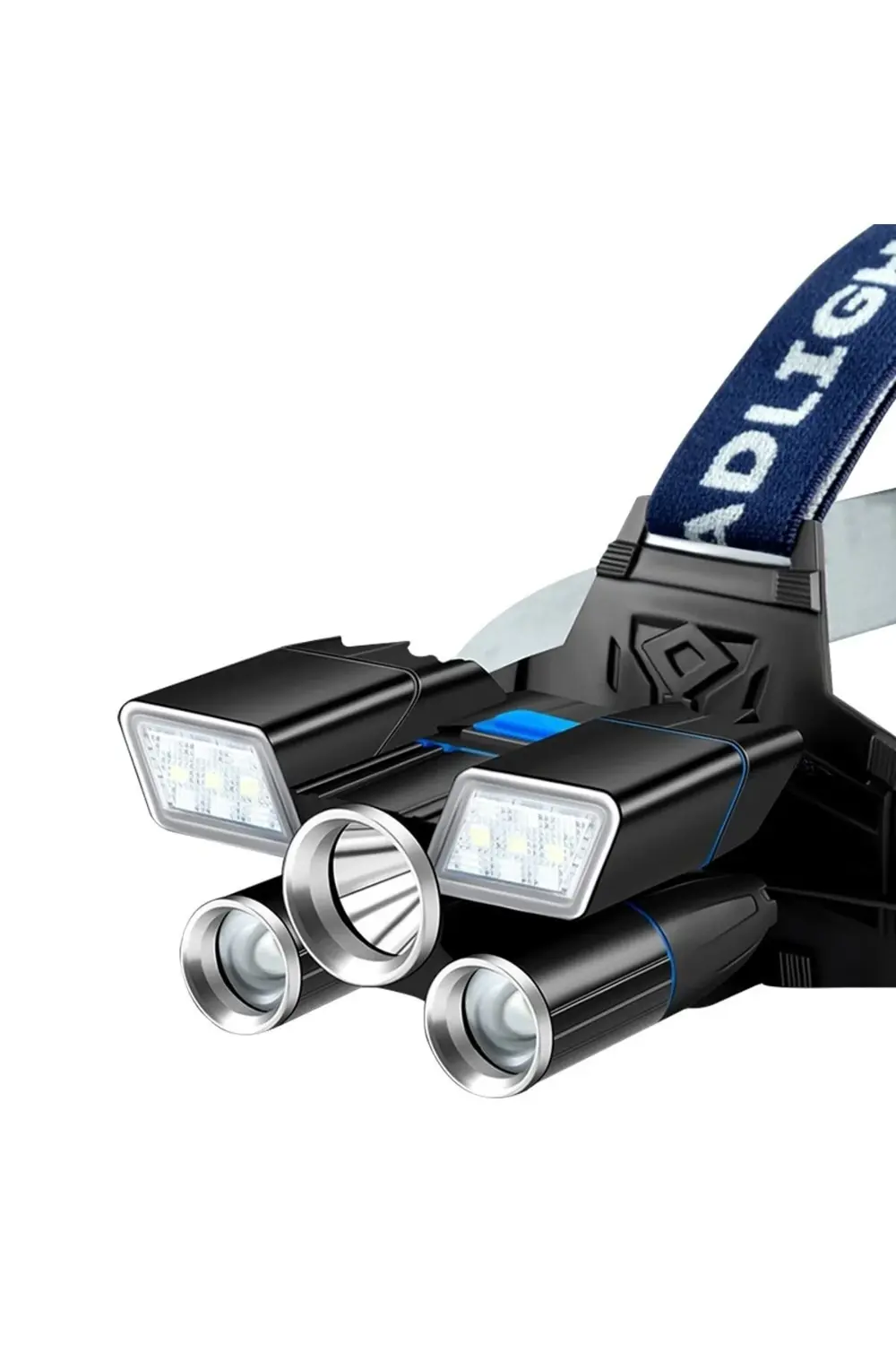 Mx-501 5 Power Ledli Su Geçirmez 18650 Pilli Şarj Edilebilir Kafa