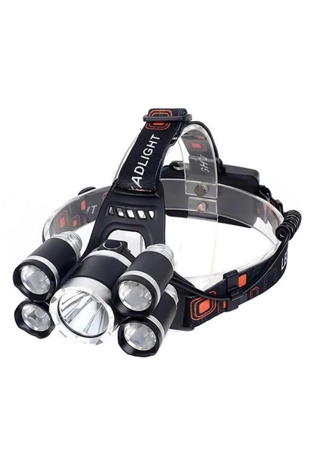 MX-501 5 Power Ledli Su Geçirmez 18650 Pilli Şarj Edilebilir Kafa
