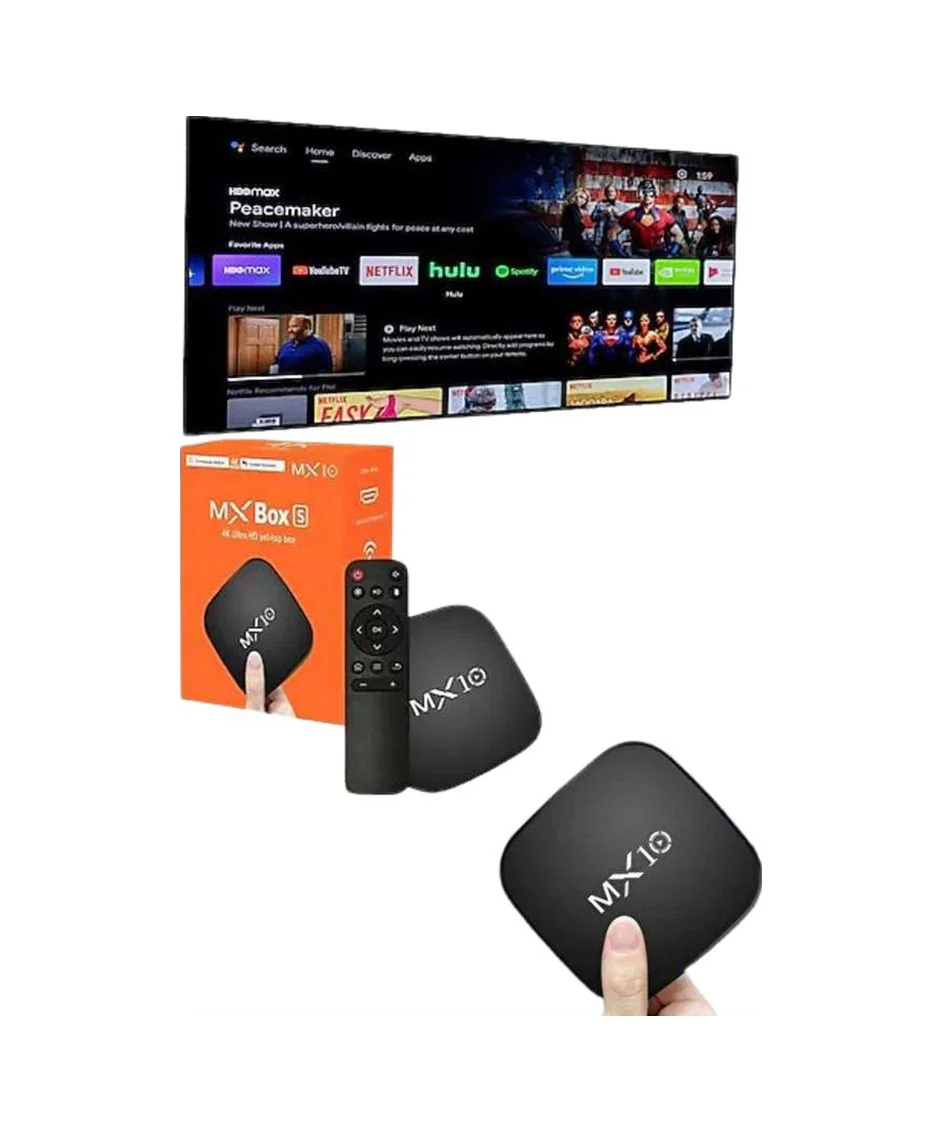 Mx Box Android Tv Media Sound 4k Ultra Hd Görüntü Kaliteli