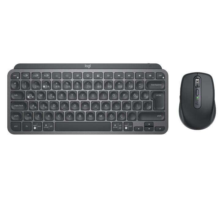 Logitech Mx Keys Mini Kurumsal Klavye Ve Mouse Seti Siyah 920-011063