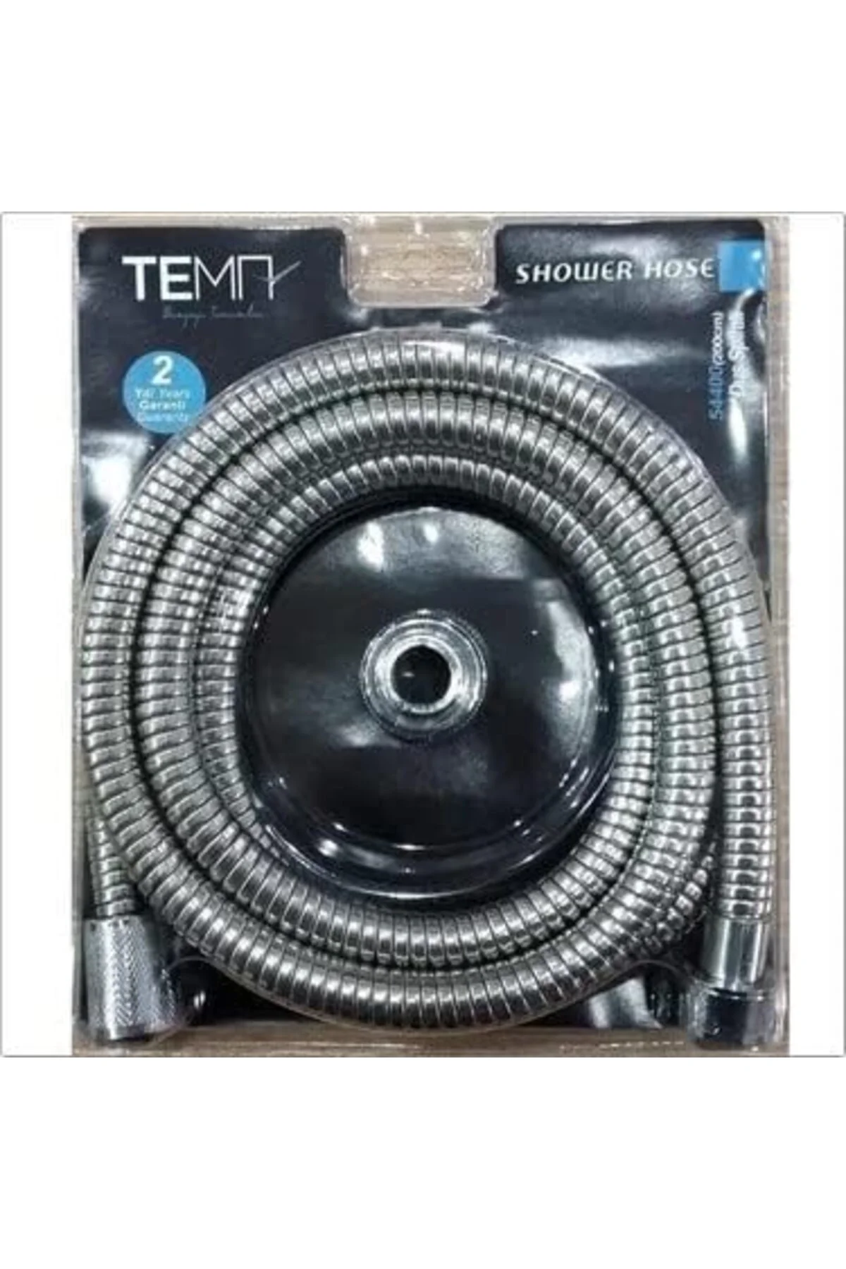 Mx Tema Spiral Duş Hortumu 200-240 cm (Uzayan) Blister Ambalajlı 