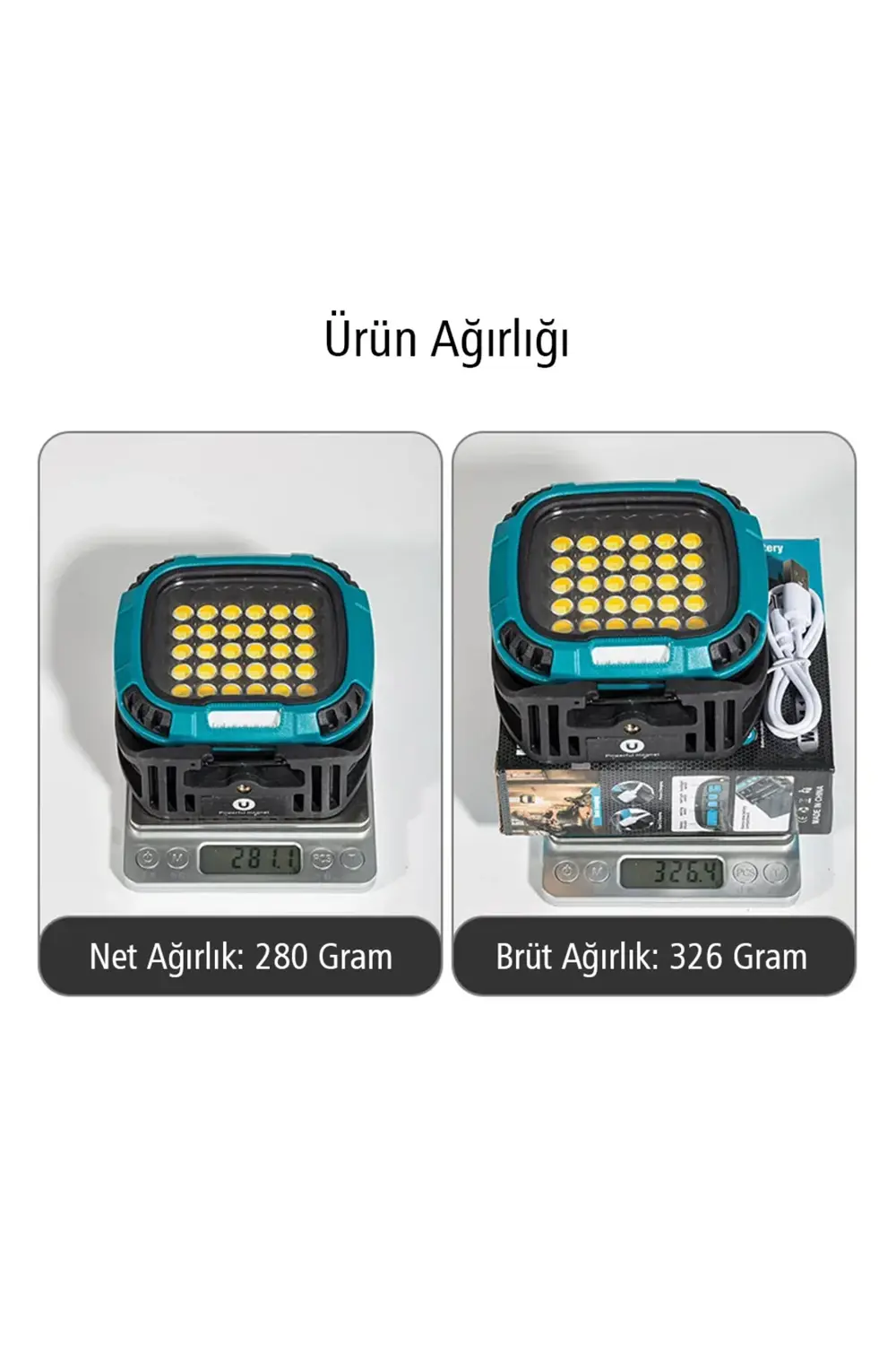 Mx-w893 4000k - 7000k - Kirmizi 30 Cob Ledli Çok Fonksiyonlu Çali