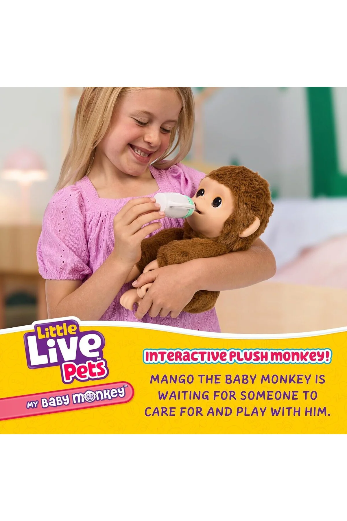 My Baby Monkey - 50'den Fazla Ses ve Reaksiyon Özelliğine Sahip S