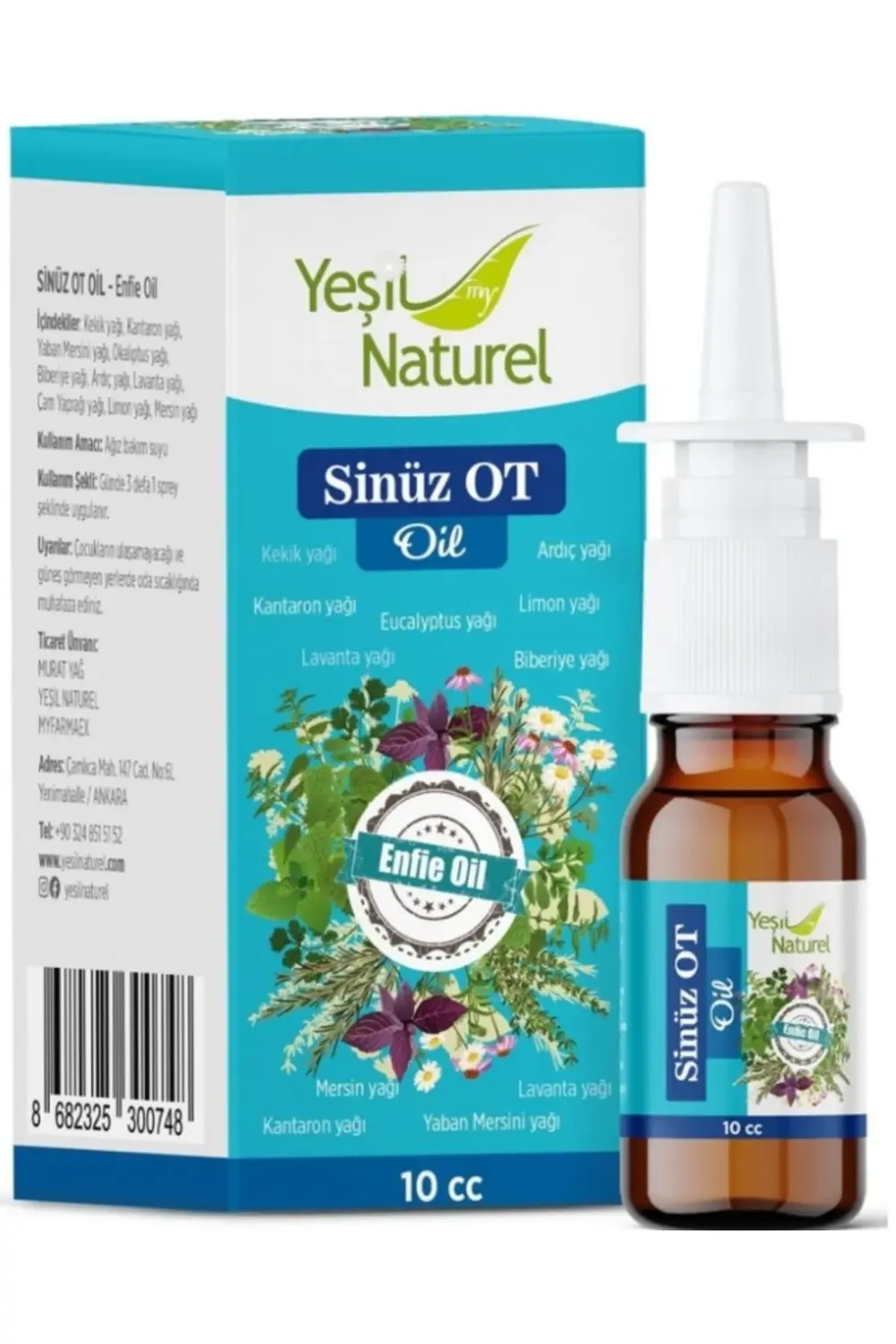 My Farmaex Sinüz Ot Yağı 20 ml