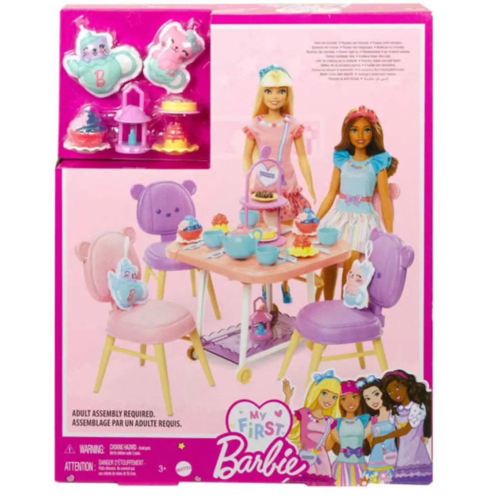 My First Barbie İlk Barbie Bebeğim Çay Partisi Oyun Seti HMM65 My First Barbie İlk Barbie Bebeğim Çay Partisi Oyun Seti HMM65