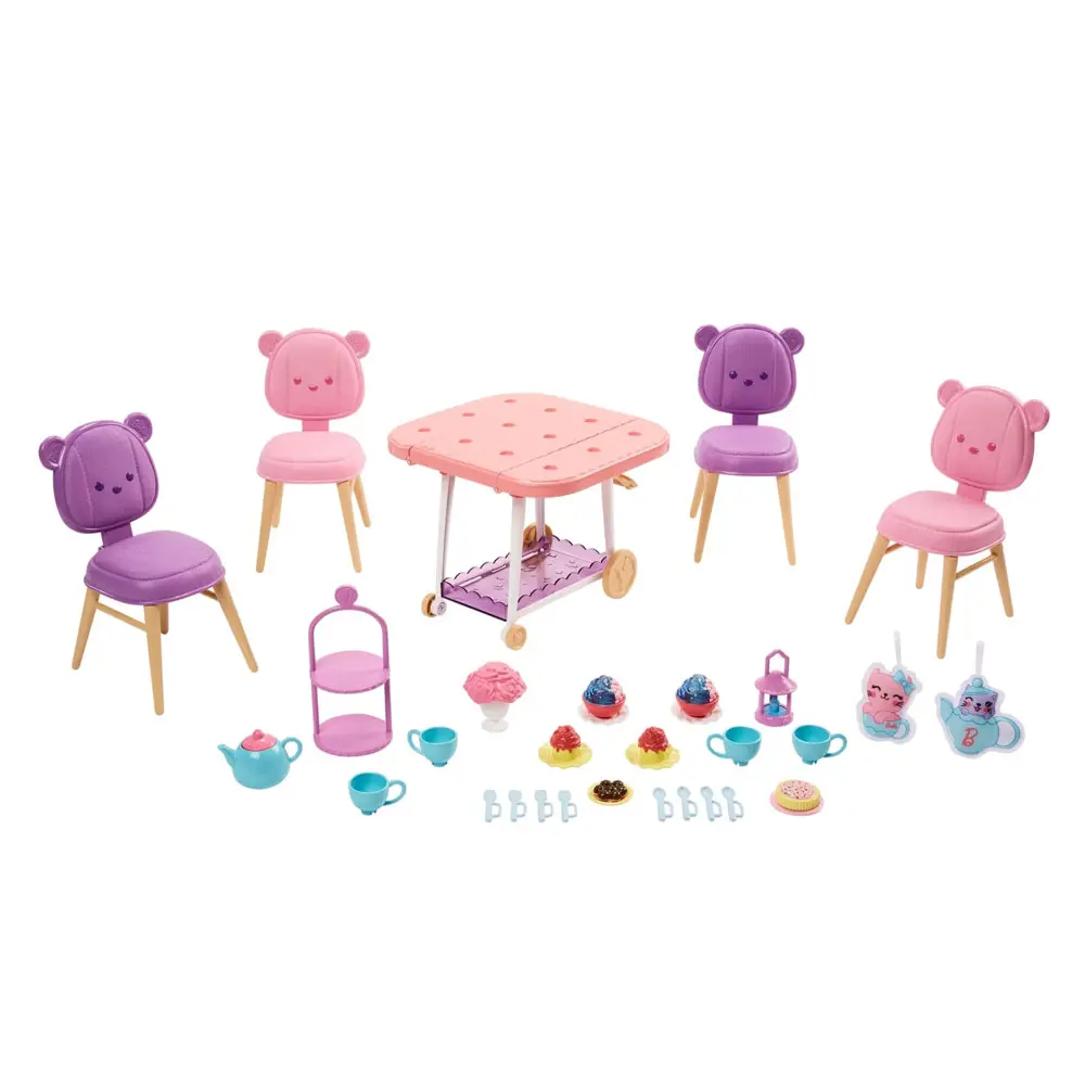 My First Barbie İlk Barbie Bebeğim Çay Partisi Oyun Seti HMM65 My First Barbie İlk Barbie Bebeğim Çay Partisi Oyun Seti HMM65