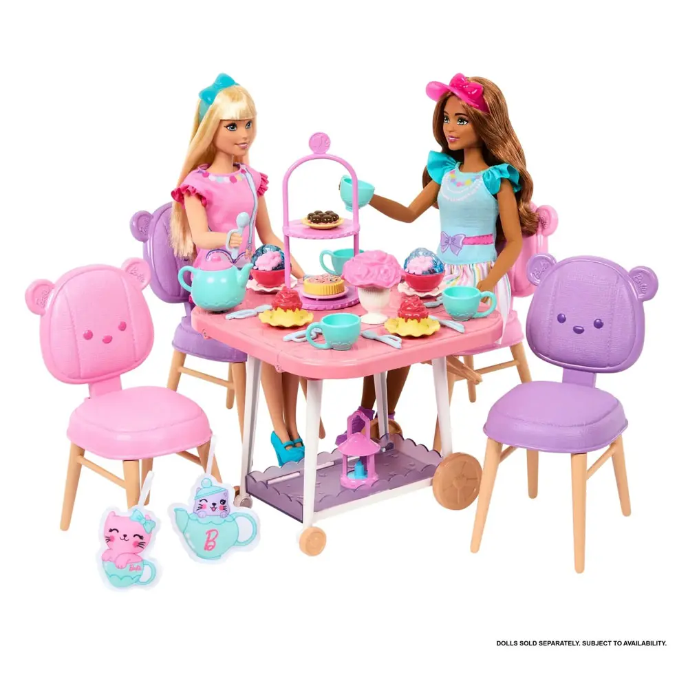 My First Barbie İlk Barbie Bebeğim Çay Partisi Oyun Seti HMM65 My First Barbie İlk Barbie Bebeğim Çay Partisi Oyun Seti HMM65