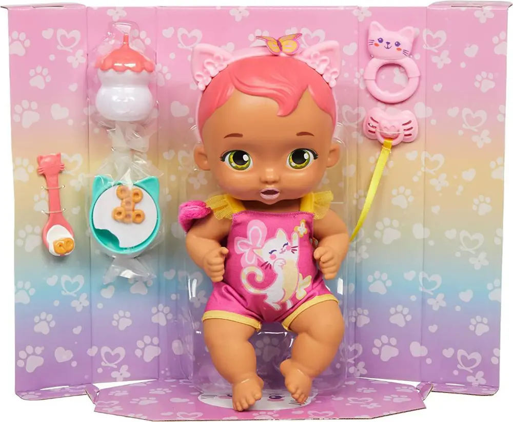 My Garden Baby Sesli ve Aksesuarlı Yavru Kedi Bebeğim HHP27-HHP29 My Garden Baby Sesli ve Aksesuarlı Yavru Kedi Bebeğim HHP27-HHP29