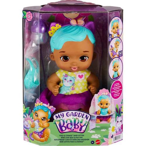 My Garden Baby Yavru Kedi Bebeğimin Bakım Zamanı: Mavi Saçlı Bebe