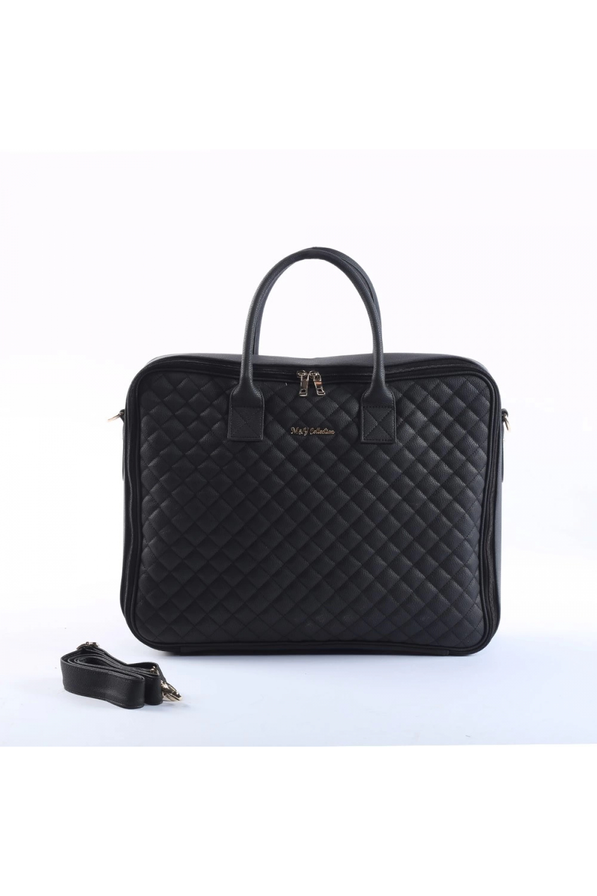 M&Y Colllection M&Y Hera Deri Anne Bebek Çantası 7090 Siyah