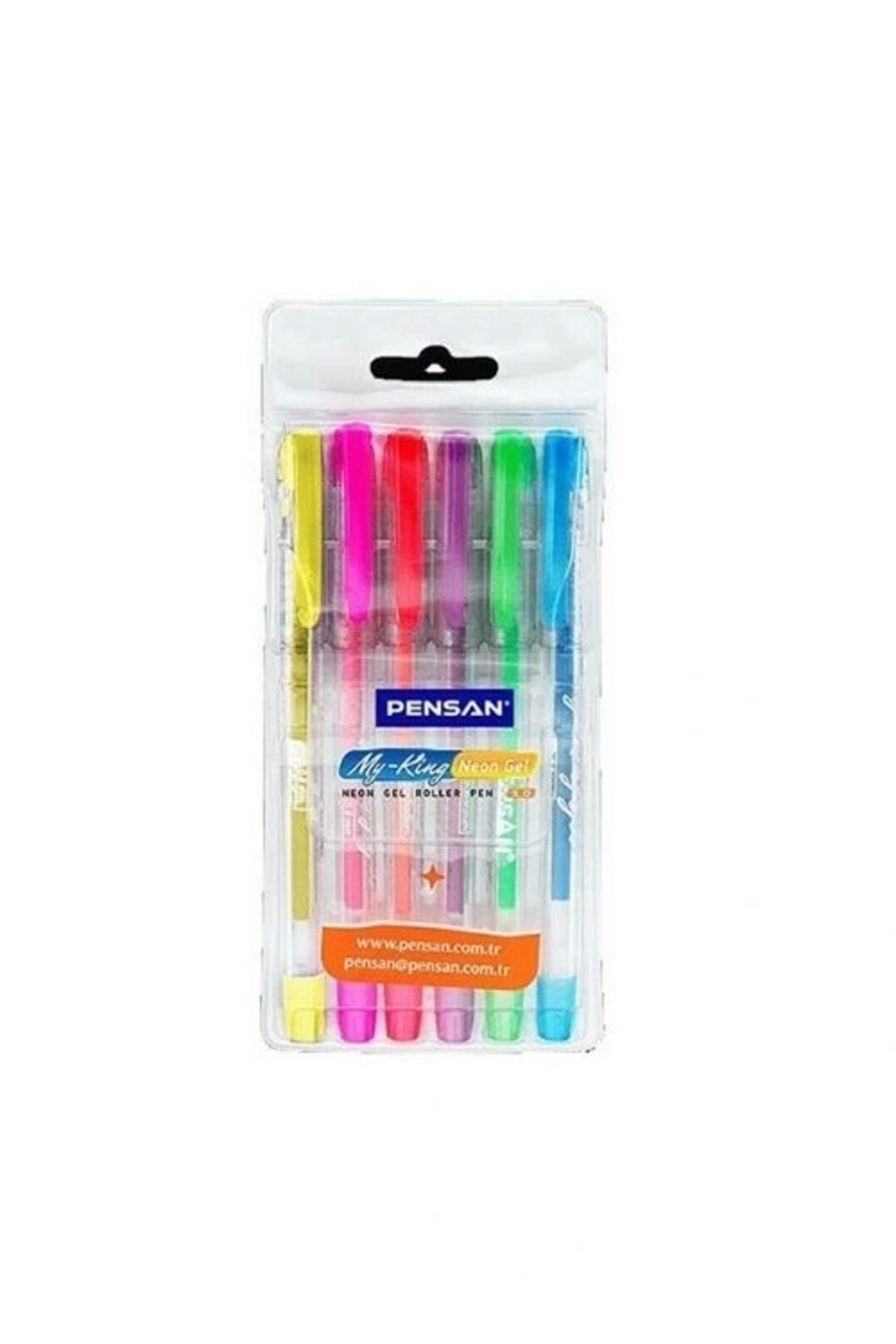 My-king Neon Jel Kalem 6lı Set