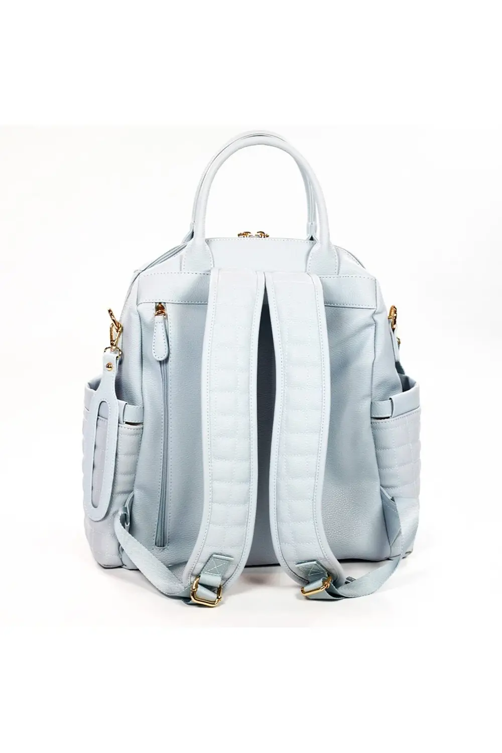 M&Y Kıtty Deri Anne Bebek Bakım Sırt Çantası 7270 Gri