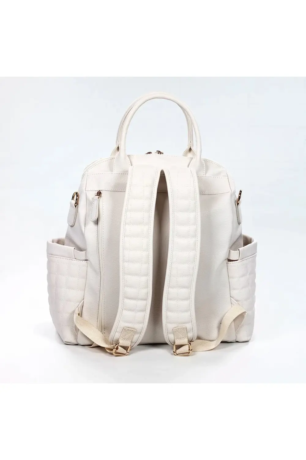 M&y Kitty Deri Anne Bebek Bakım Sırt Çantası 7271 Krem