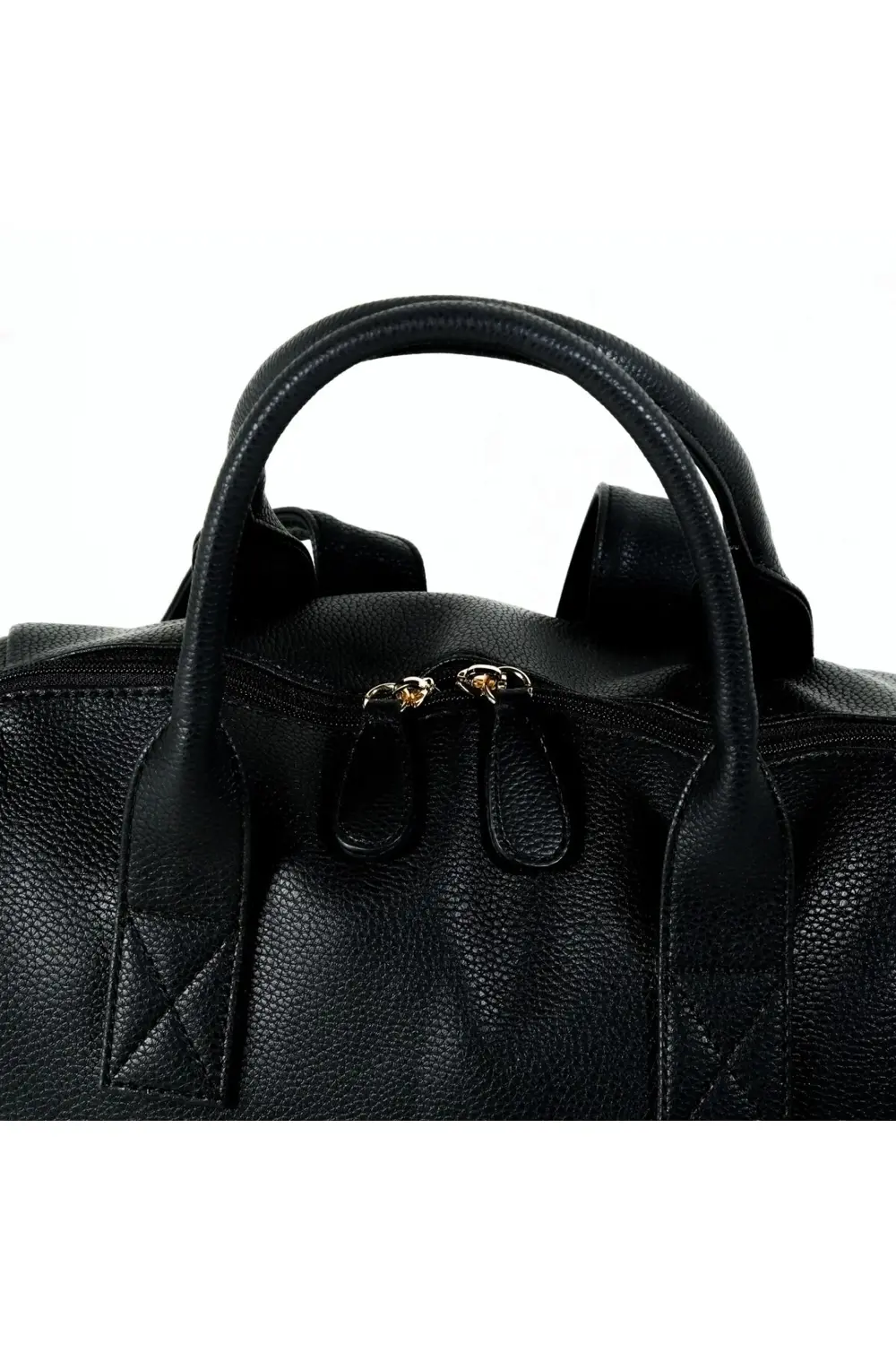 M&y Kitty Deri Anne Bebek Bakım Sırt Çantası 7271 Siyah/ Bay Her