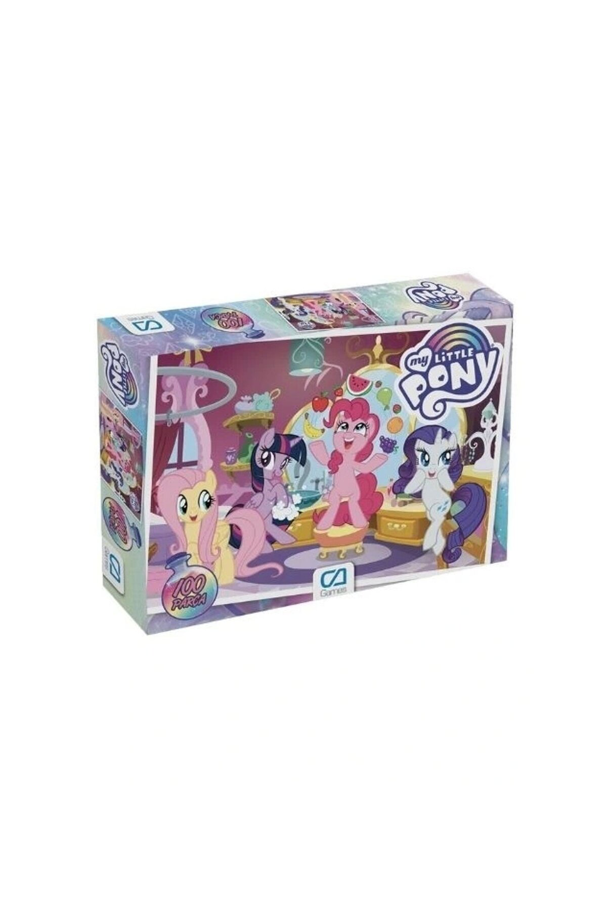 Ca Games My Little Pony 100 Parça Kiz Çocuk Puzzle