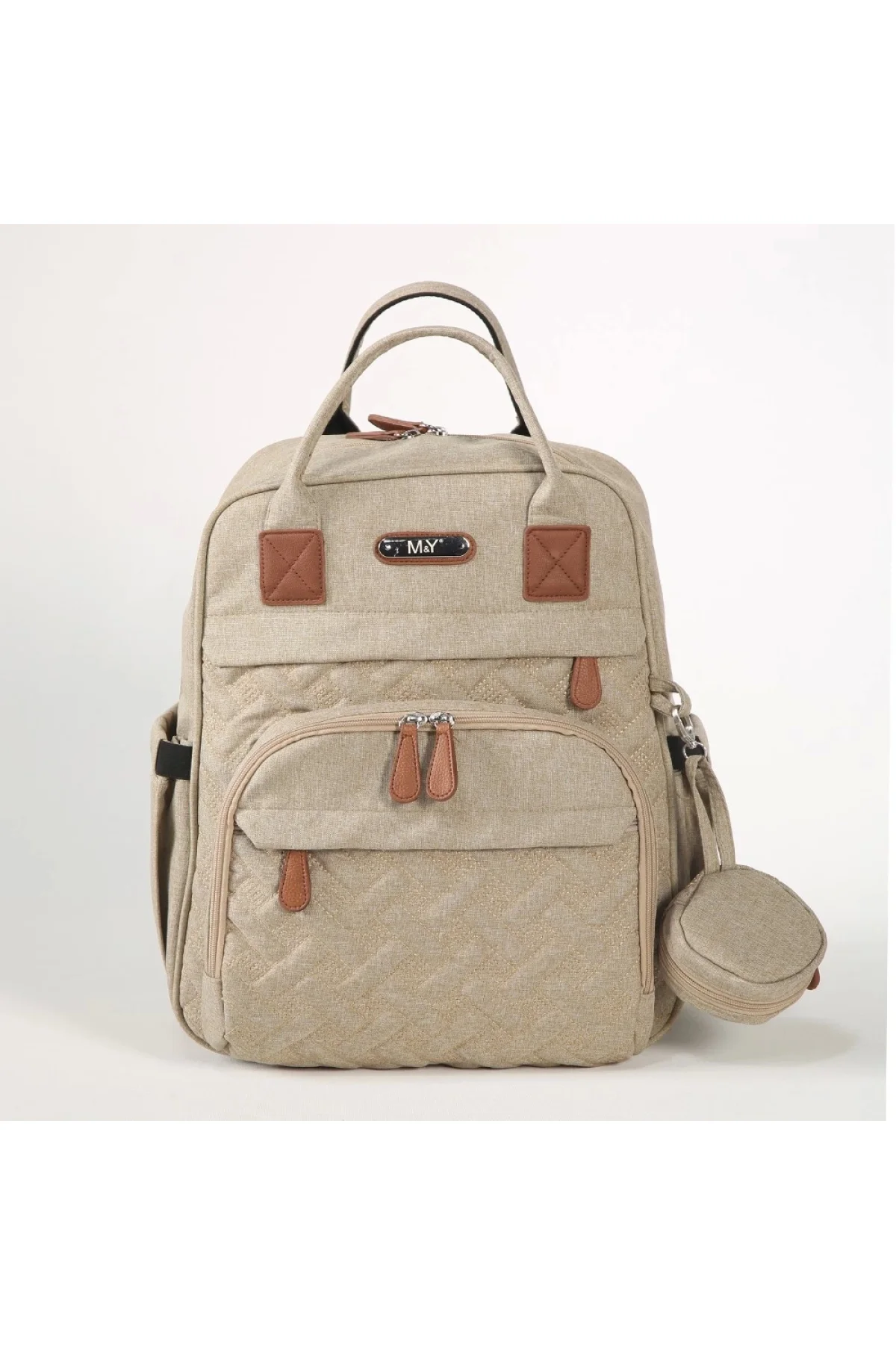 M&y Lucky Anne Bebek Bakım Sırt Çantası 6690 Vizon