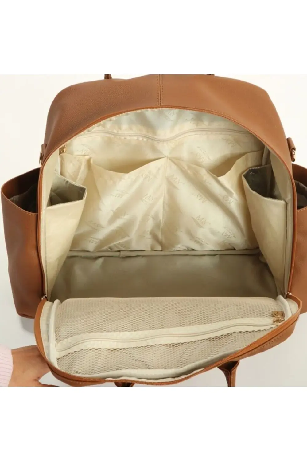 M&Y Maia Anne Bebek Bakım Sırt Çantası 7310 Taba