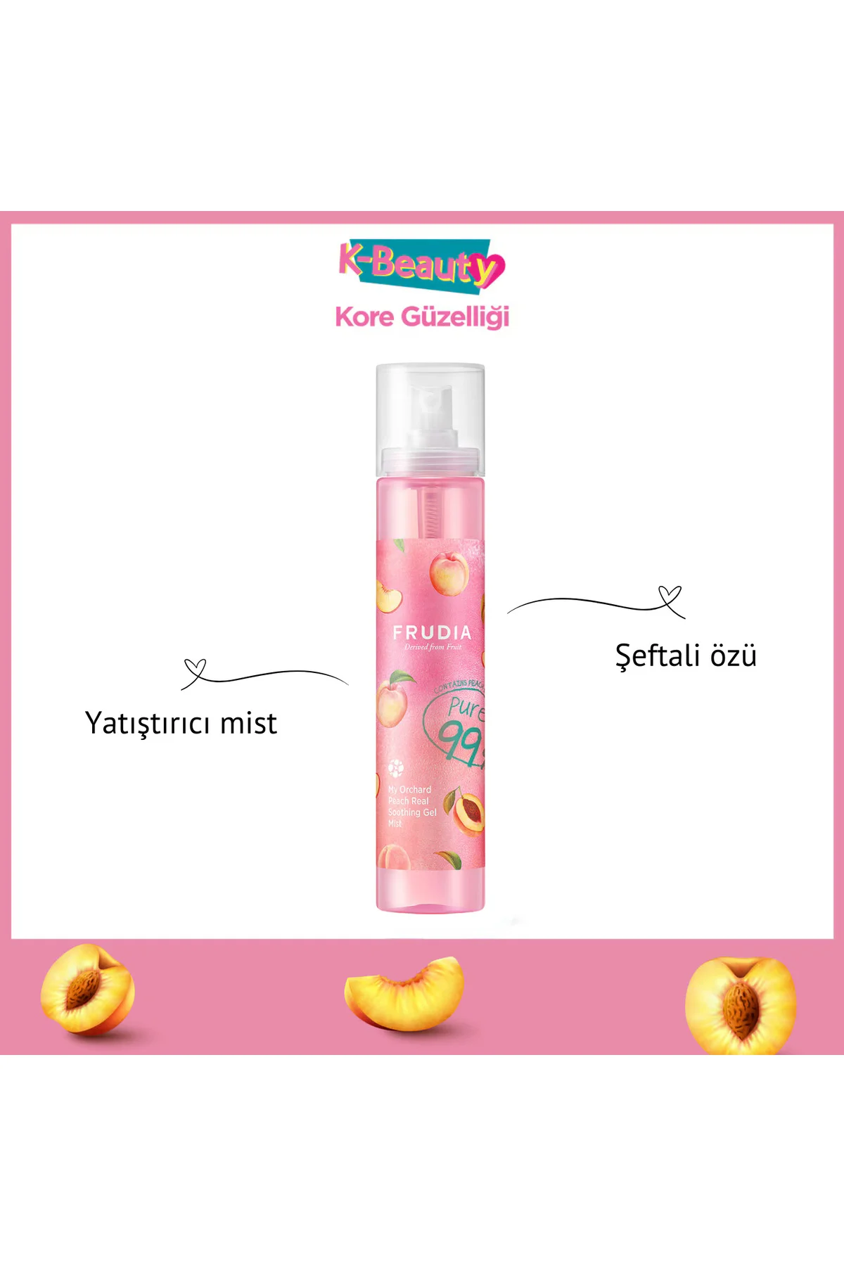 My Orchard Soothing Mist Şeftali 125 ml - Soothing Peach Vücut Lo