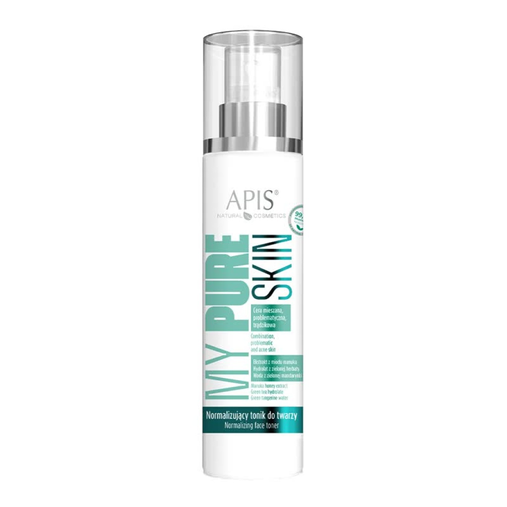Apis Natural Cosmetics My Pure Skin - Hidrojel Peeling & Cilt Dengeleyici Tonik - 2'Li S