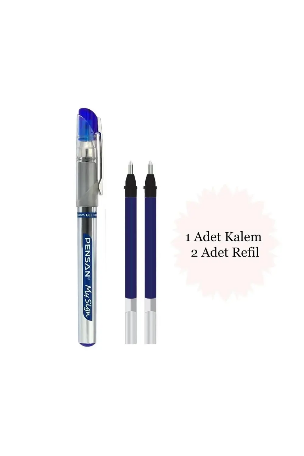 My Sign 1.0 Imza Kalemi 1 Adet Ve My Sign Imza Kalemi Refili Mavi