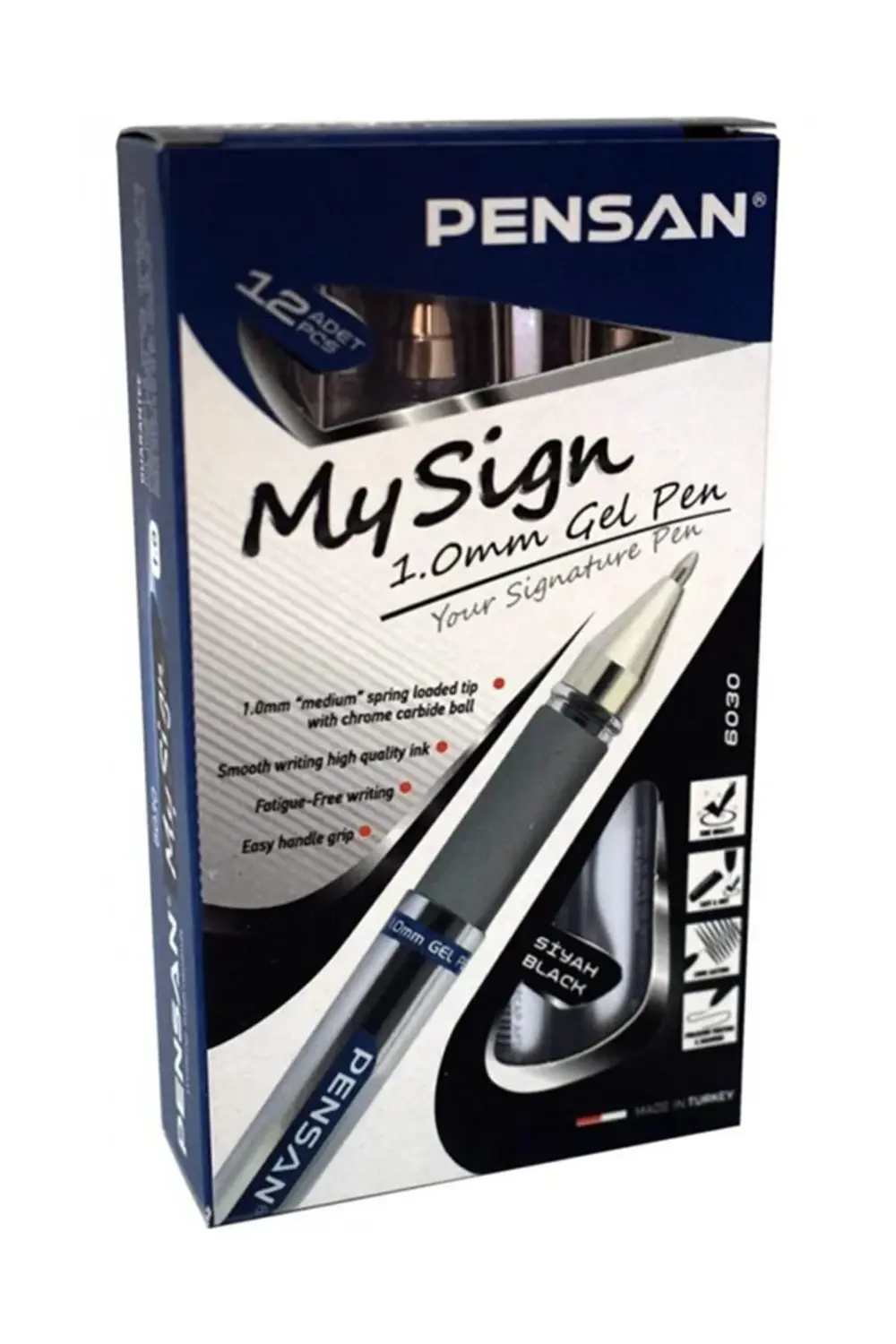 My Sign 1.0 Jel Mürekkepli İmza Kalemi 12'li (1 kutu)