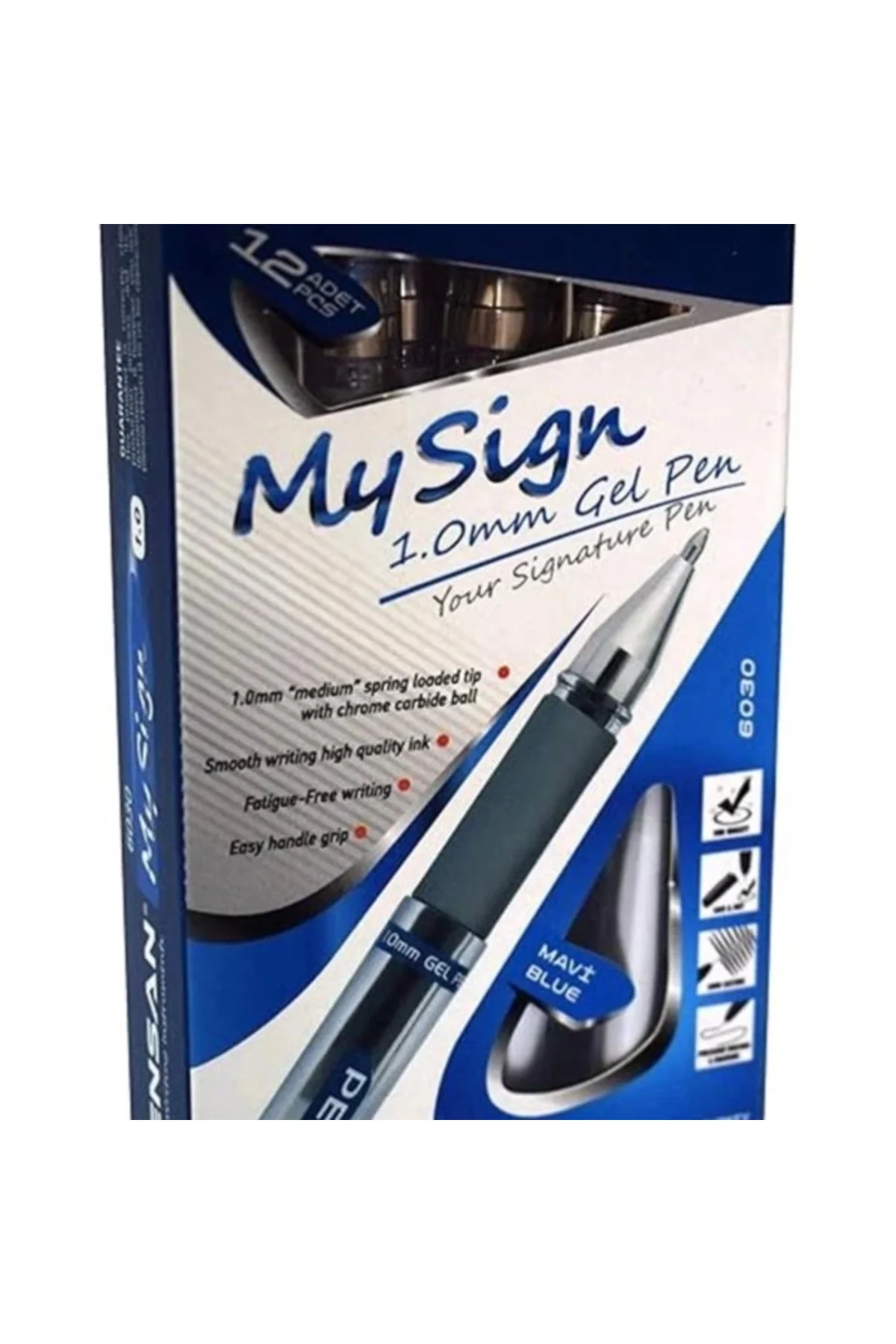My Sıgn Jel Roller Kalem Mavi 1Mm 12'li