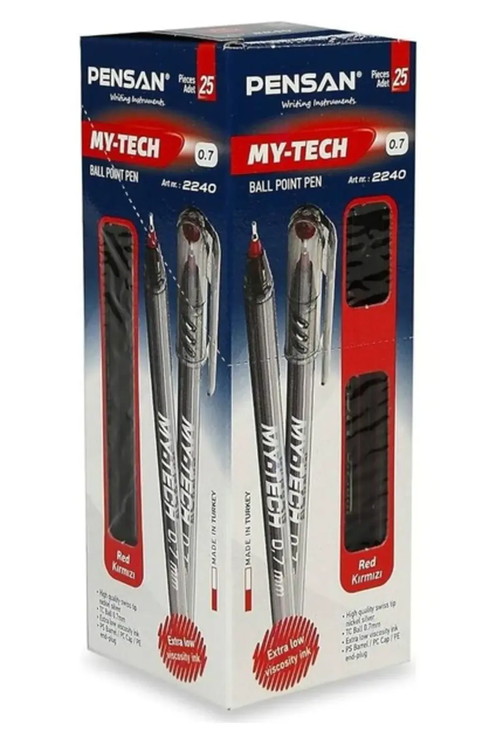 My Tech 0.7 Tükenmez Kalem 1 Kutu 25 Adet