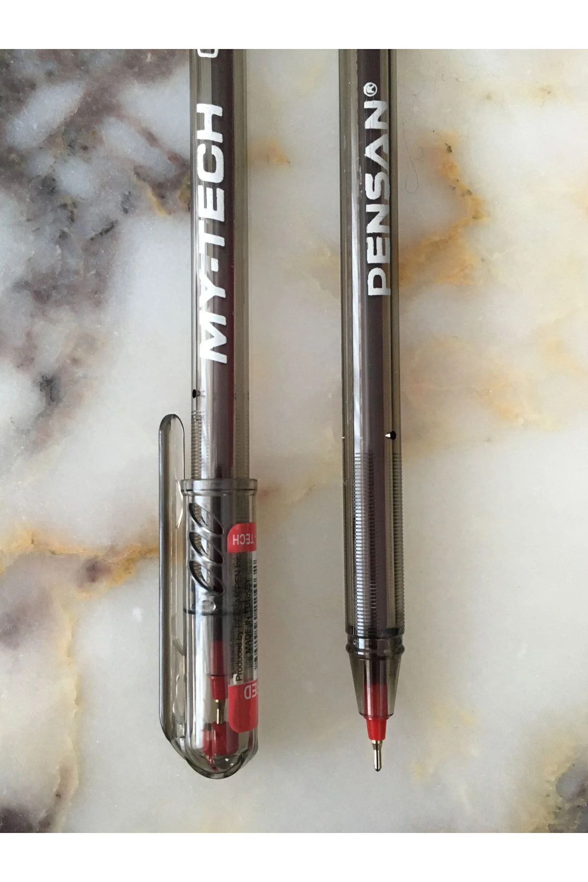 My Tech 0.7mm Tükenmez Kalem 5 Mavi - 5 Kırmızı (10 Adet)