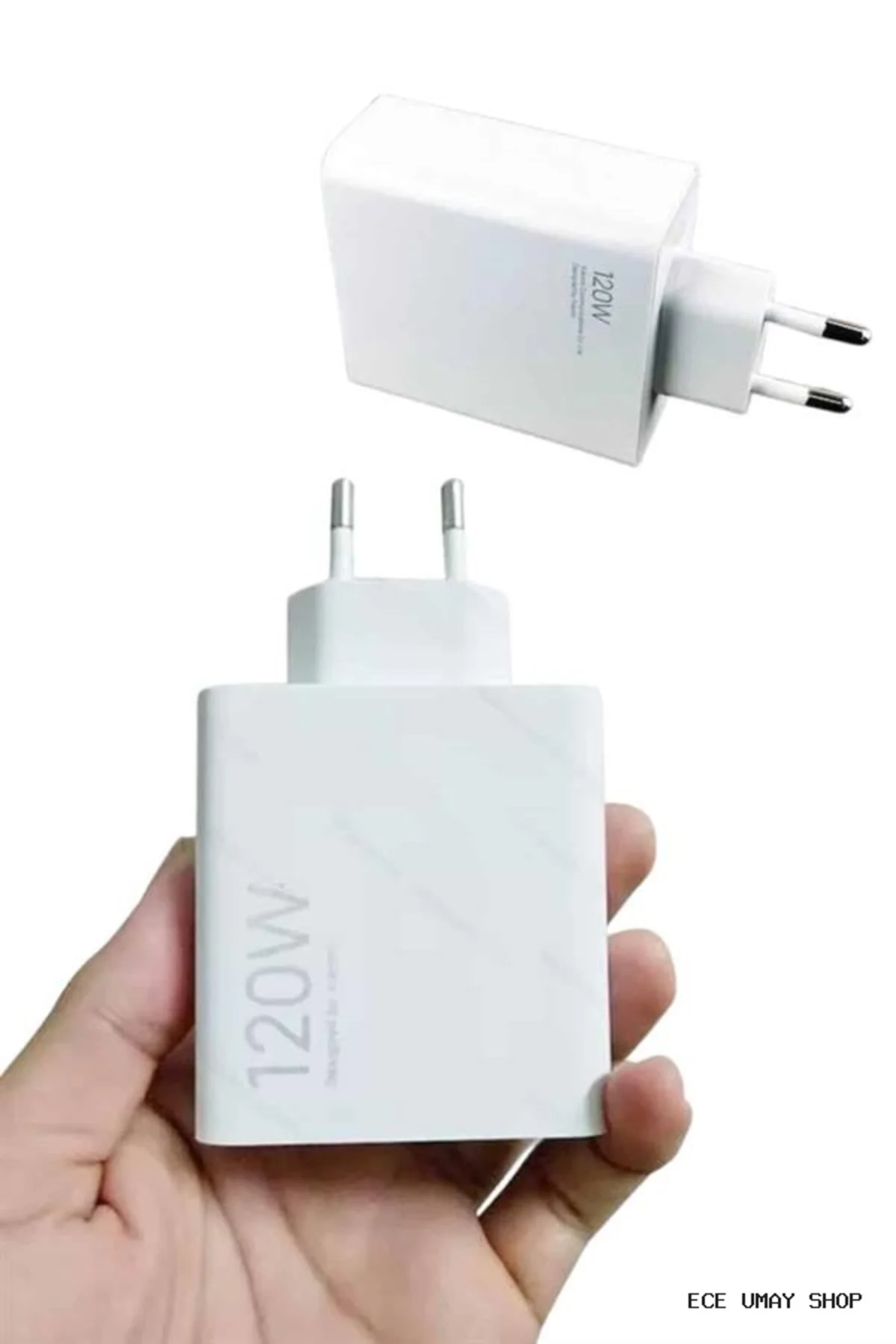 MYCESHOP Type C Hızlı Şarj Aleti Beyaz 120W Ultra (183431) Uzun Ömürlü - Görsel 3