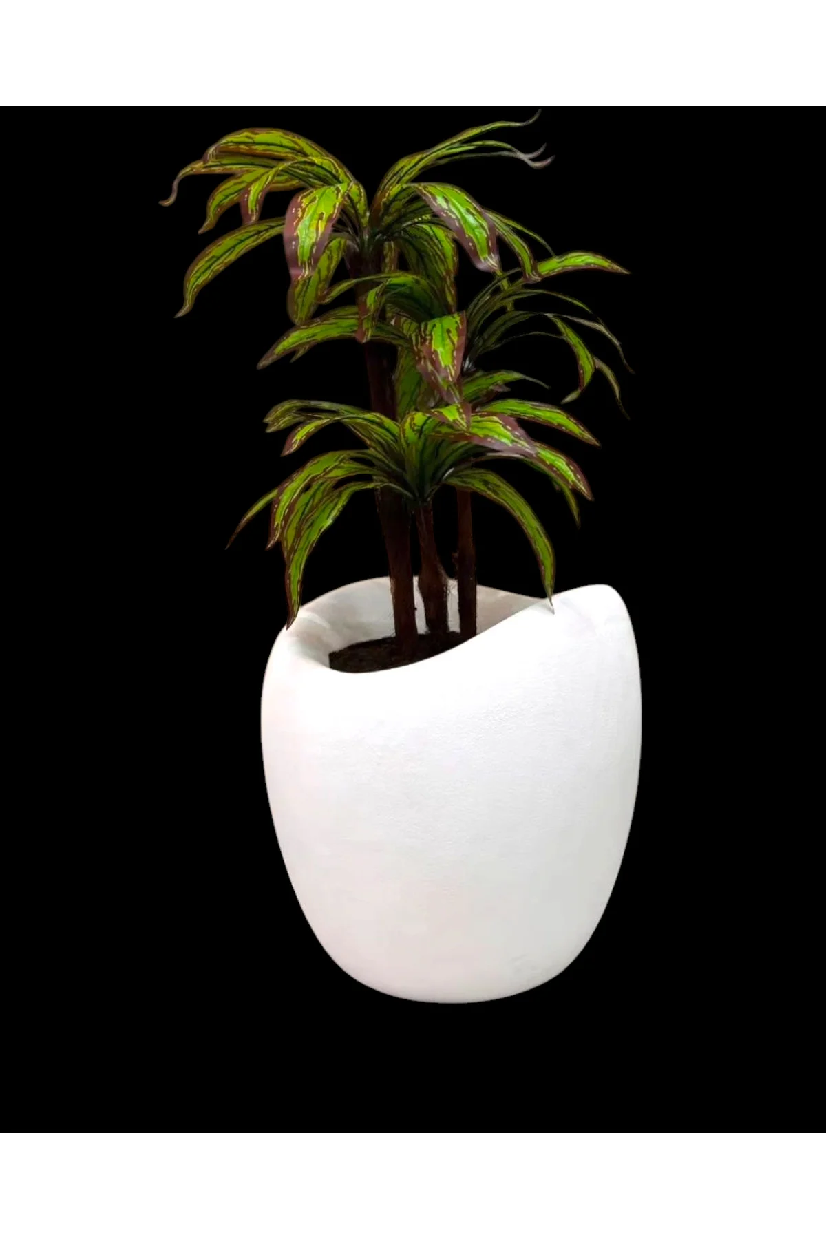 MyDecorZa BOHEM HOME FİBERGLAS BAHÇE ve EV DEKORASYONU SAKSI YUMU