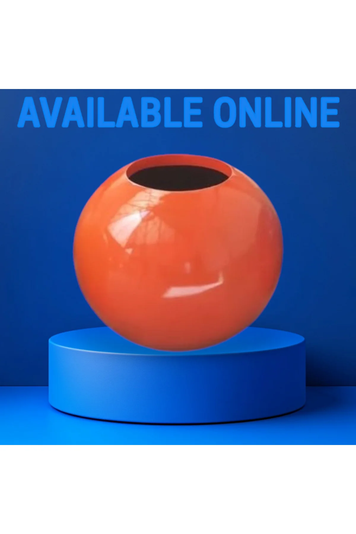MyDecorZa BOHEM HOME FİBERGLAS BAHÇE ve EV DEKORASYONU SAKSI KÜRE