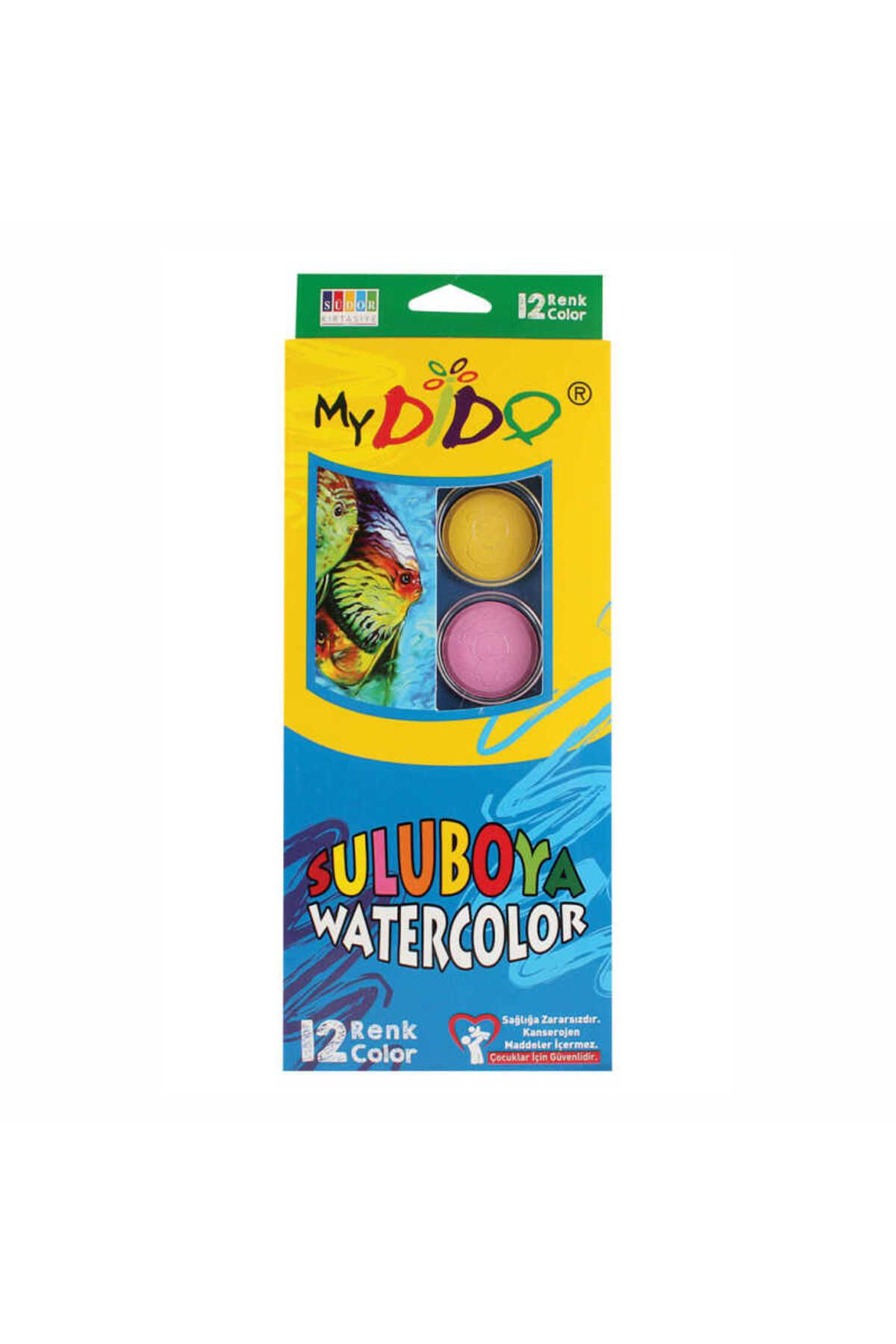 Südor Mydido 12 Renk Suluboya Büyük My0123