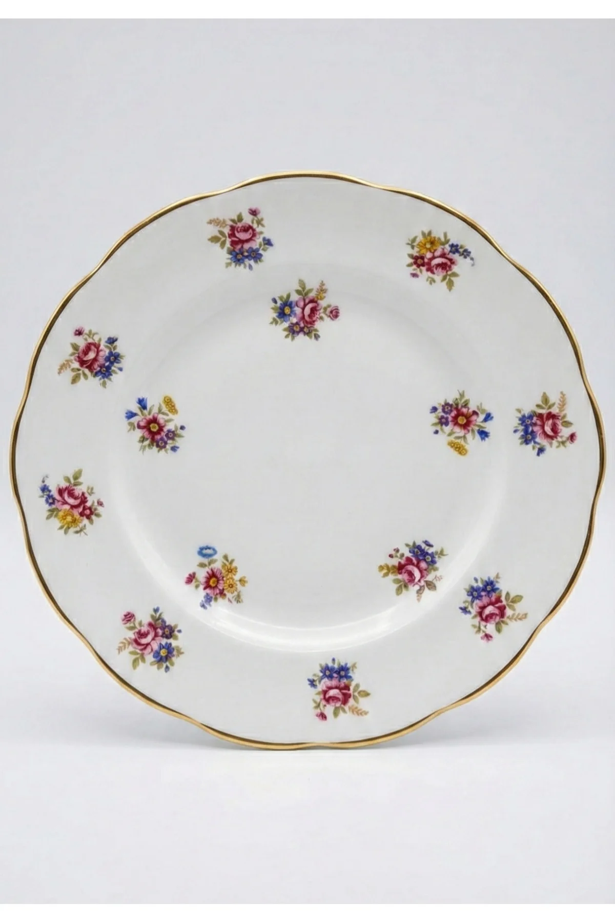 Myfair Pottery İngiliz Antika Tatlı Tabağı 21 cm
