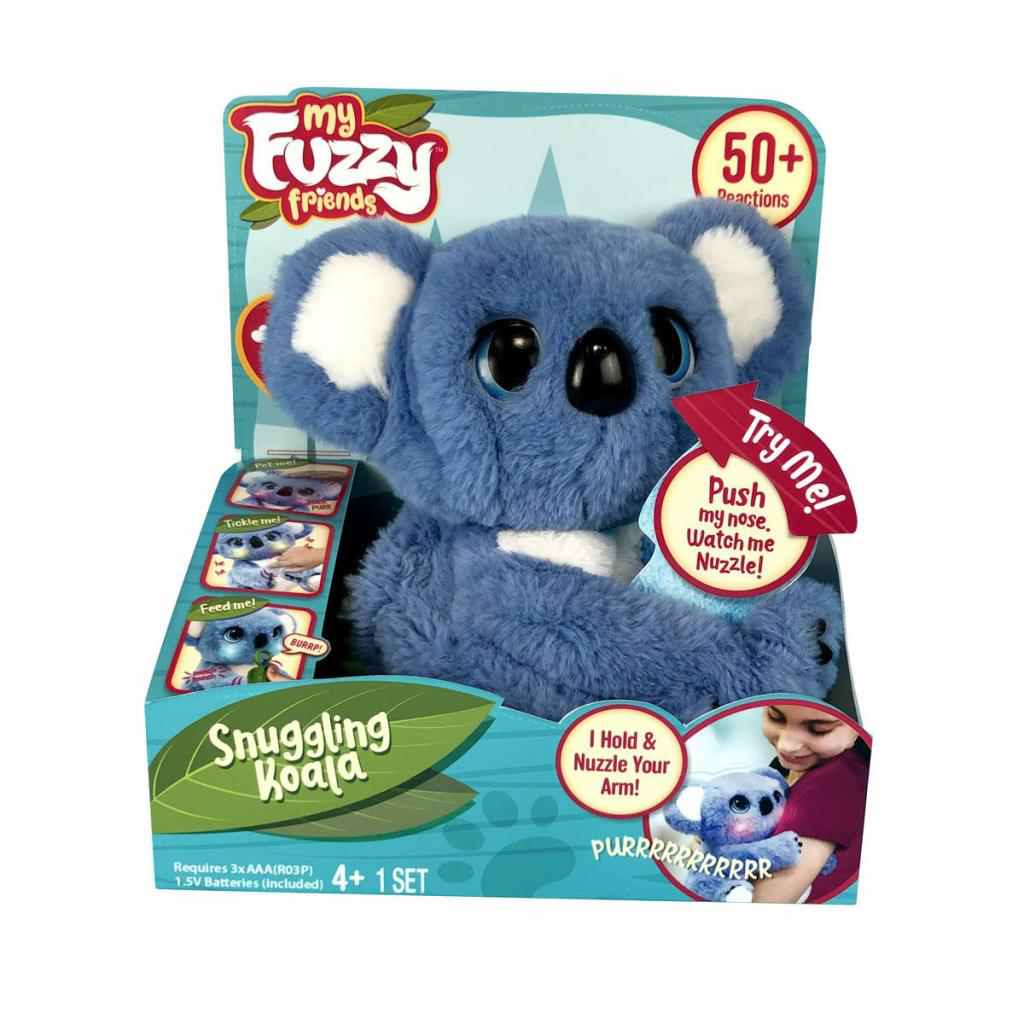 MYN00101 My Fuzzie Friends Sesli ve Işıklı Koala 25 cm - 18295 MYN00101 My Fuzzie Friends Sesli ve Işıklı Koala 25 cm - 18295