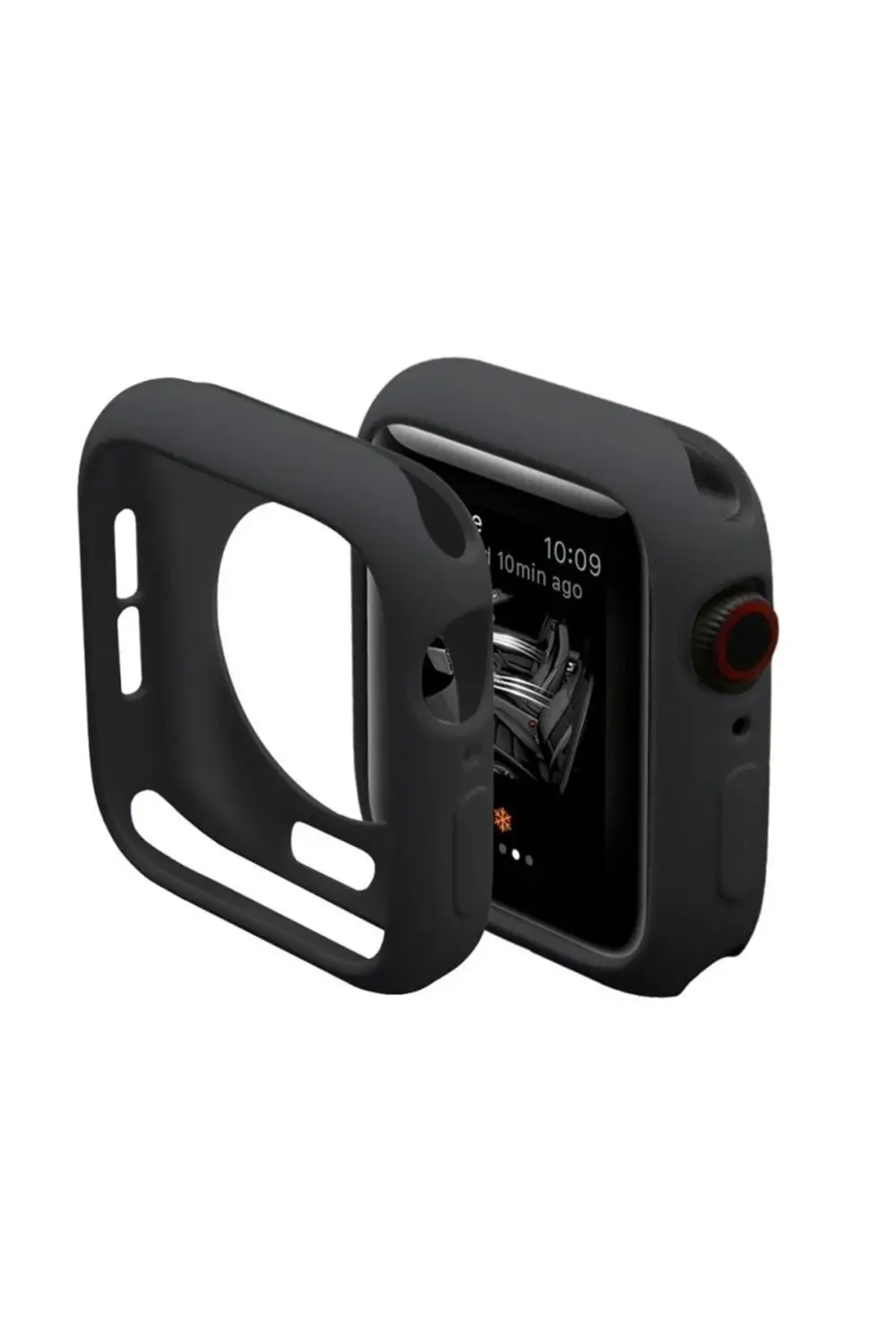 MYT09 Apple Watch 40mm Silikon Alt Kasa - Mavi