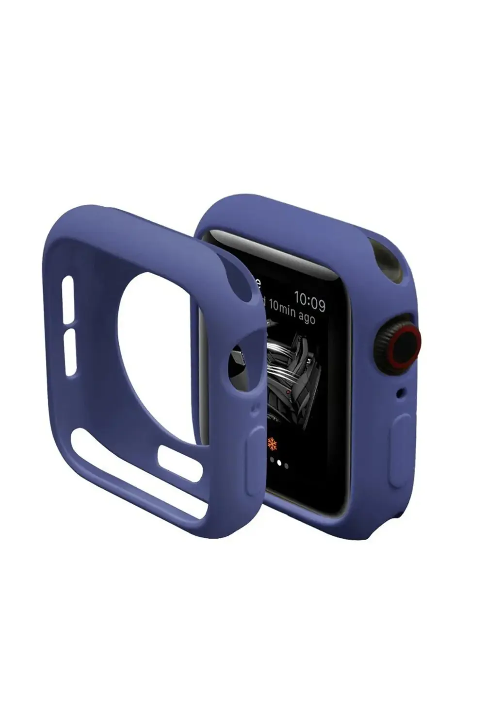 MYT09 Apple Watch 40mm Silikon Alt Kasa - Mavi