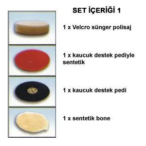 N 33995 Polisaj Seti 125 mm 9 Parça N 33995 Polisaj Seti 125 mm 9 Parça