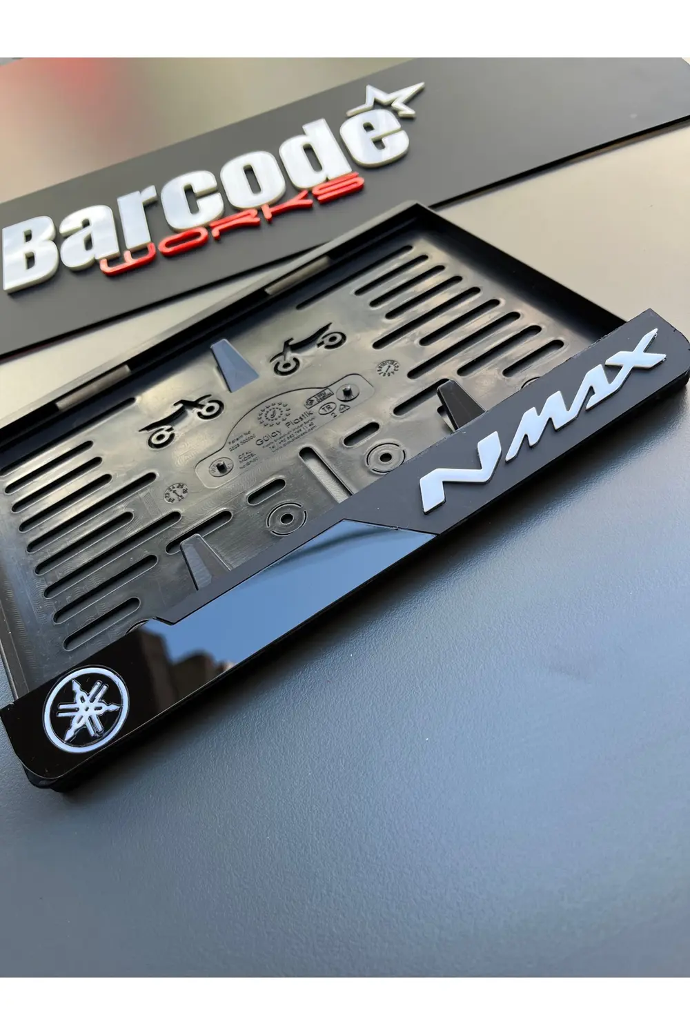 N Max Motorsiklet Plakalık Mat Model Yamaha Maxi Scooter Standart