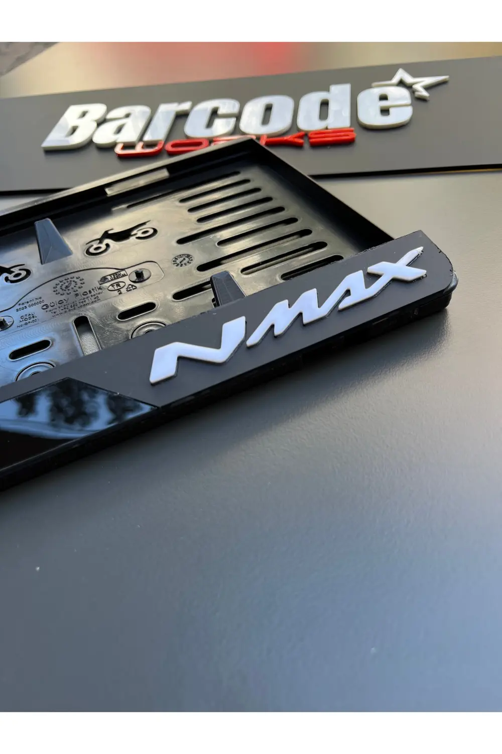 N Max Motorsiklet Plakalık Mat Model Yamaha Maxi Scooter Standart