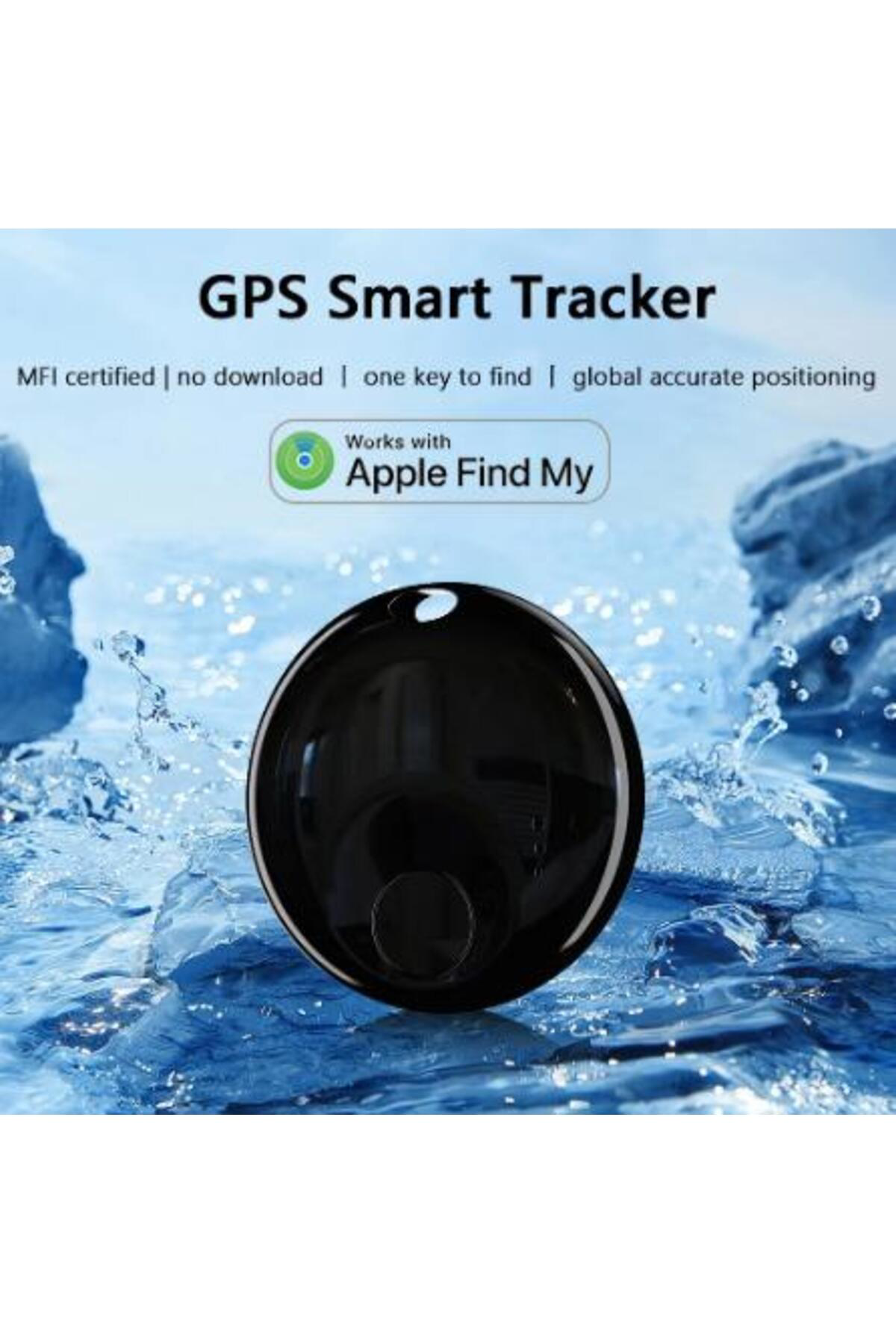 Torima N Tag Takip Cihazı Apple My Find Uyumlu Siyah