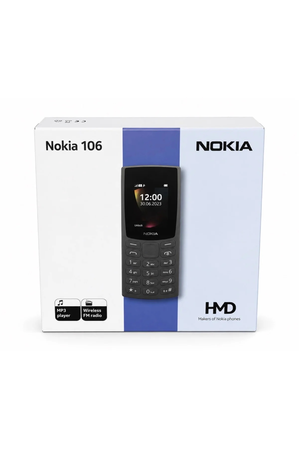 N106 Tuşlu Cep Telefonu Yeni Model (Nokia Türkiye Resmi Distribütör Garantili)