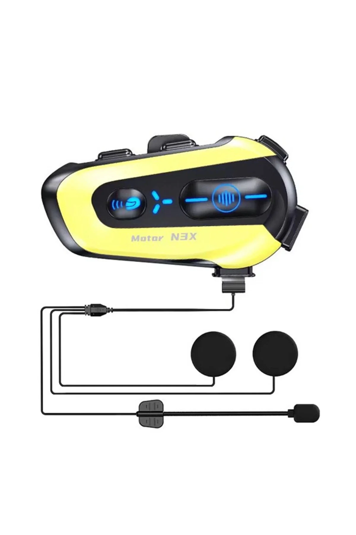 N3x Rgb Işıklı Intercom 3 Kişi Bağlantılı 1000mah Motosiklet Bluetooth Kulaklık Seti Fiyatı, Yorumları ve Özellikleri
